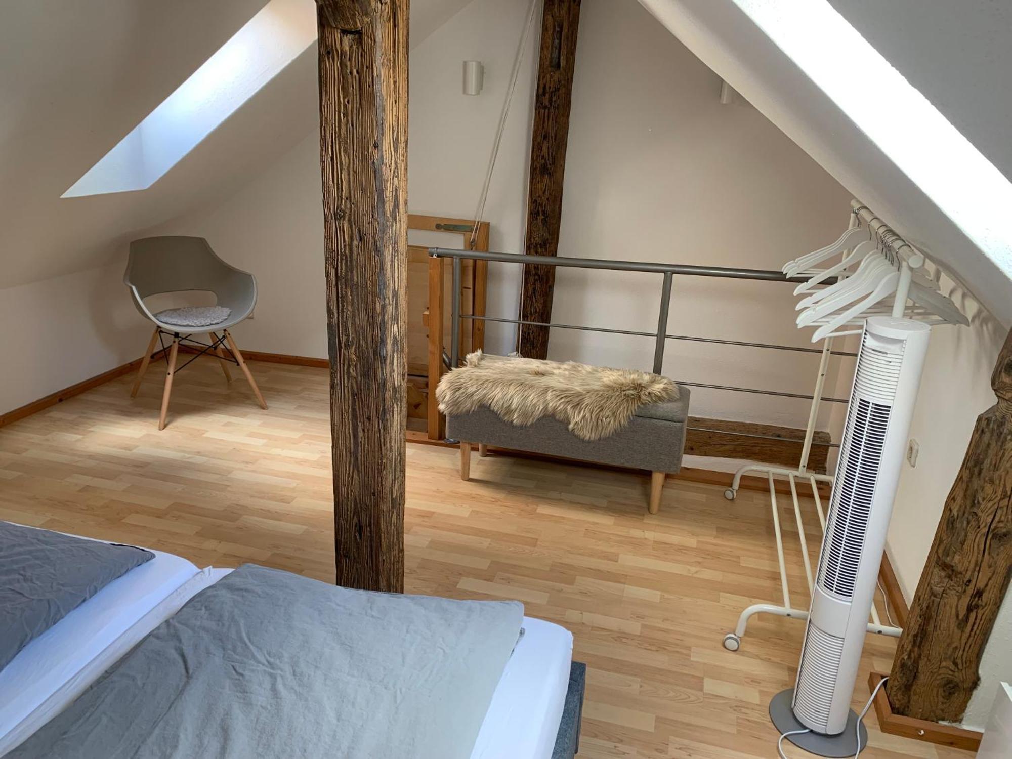Zentrale Altbauwohnung Mit Flair Schwabisch Hall Bagian luar foto